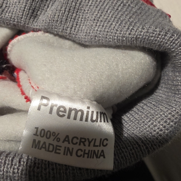 Ohio State Football Red and Gray Beanie - Picture 6 of 6